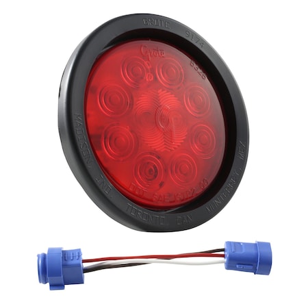 Stop/Turn/Tail Light, Round, Red MPN:53452