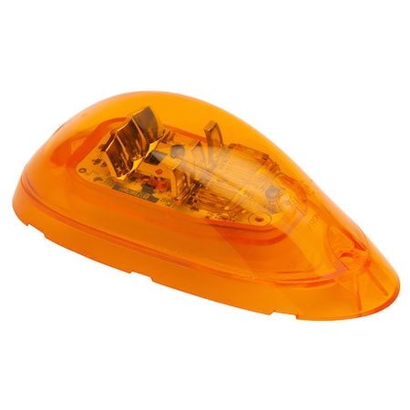 Mid-Turn/Marker Lamp, Oval, Yellow, 6