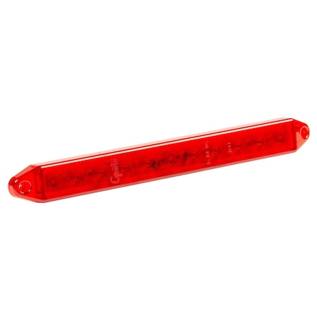 Stop/Turn/TailLight, Rectangular, Red, 15