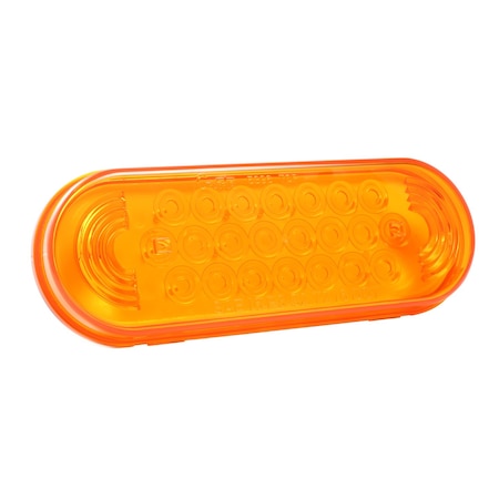 Stop/Tail/Turn Lamp, Oval, Yellow MPN:53963
