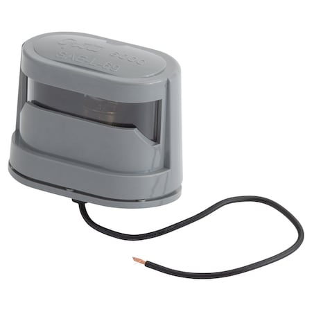 License Plate Light, Incandescent, Clear, 2-5/8 in MPN:60001
