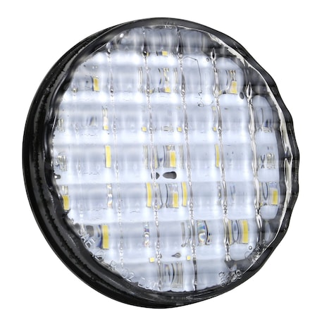 Back Up Lamp, Round, Clear, 4-5/16