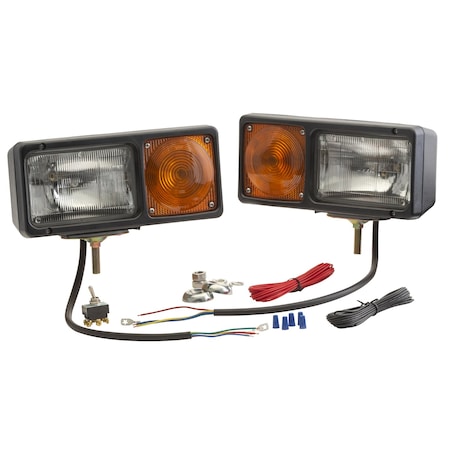 Snow Plow Lights, 40, 000 lm/25, 000 lm, PK2 MPN:64261-4