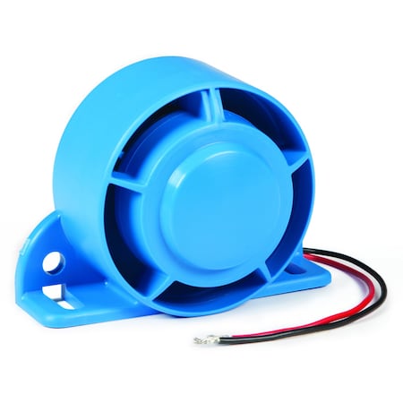 Back Up Alarm, 82 to 107dB, Blue, 3 In. H MPN:73240
