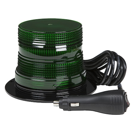 Flashing Beacon, Green, 12V DC MPN:78104