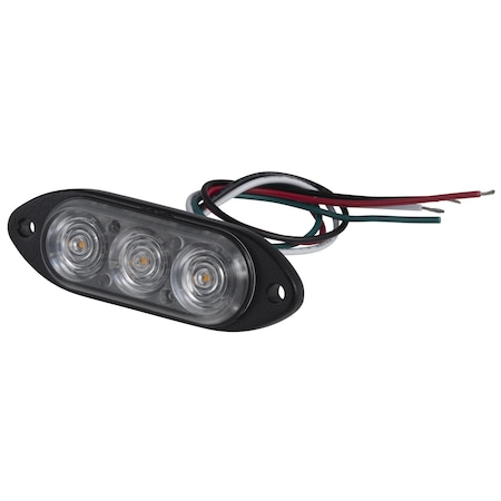 Warning/Directional Light, Amber, 12V DC MPN:78163