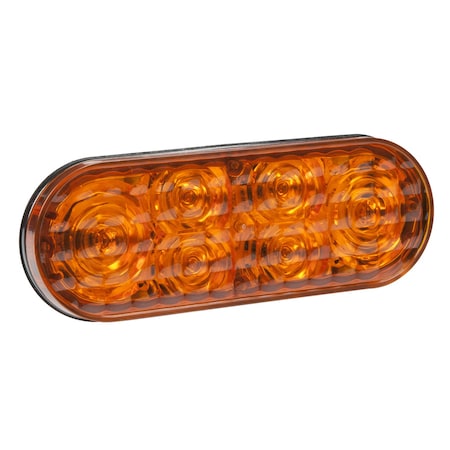 Strobe Light, Amber/Blue, 12 to 24V DC MPN:78190