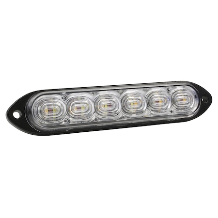 Strobe Light, Amber/Red, 12V DC MPN:78462