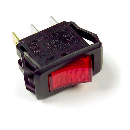 Rocker Switch, On/Off, Red, 20A MPN:82-1901