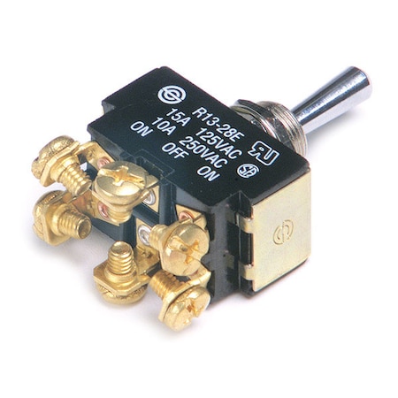Switch, HD 6 Screw, On/Off/On, 15A MPN:82-2122