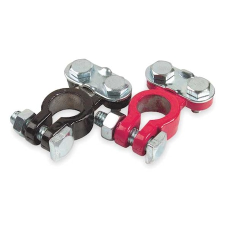 Univ Terminal, 6 to 2/0 ga., Red & Blk, PK2 MPN:82-9613