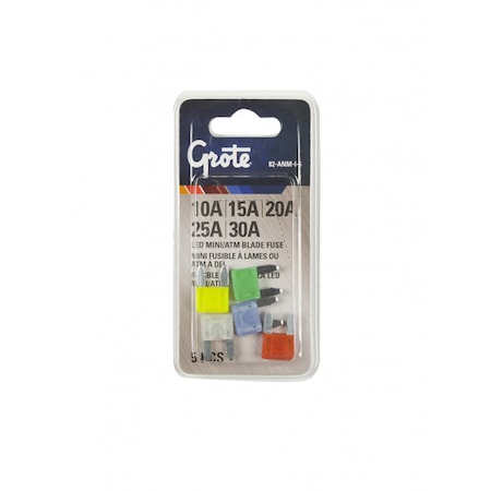 Mini Fuse Led Assortment, PK5 MPN:82-ANM-I-5