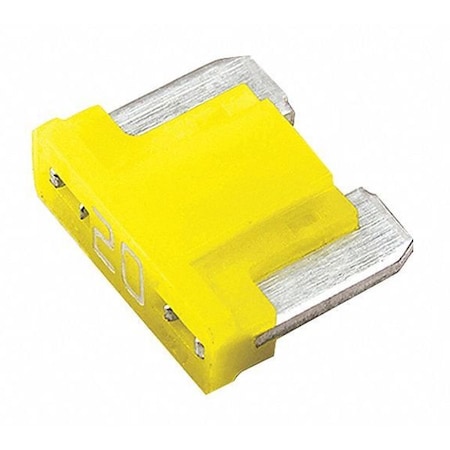 Low Profile Mini Fuse, 20A, PK5 MPN:82-ANS-20A