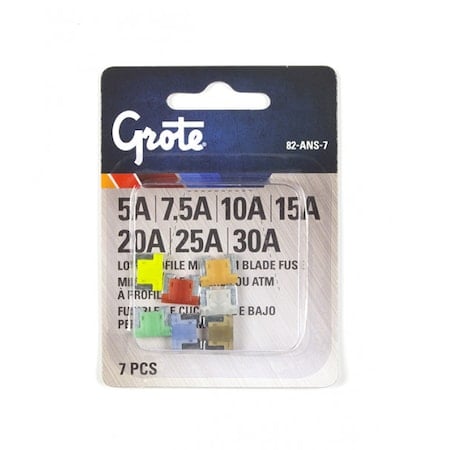 Low Profile Mini Assortment, PK7 MPN:82-ANS-7