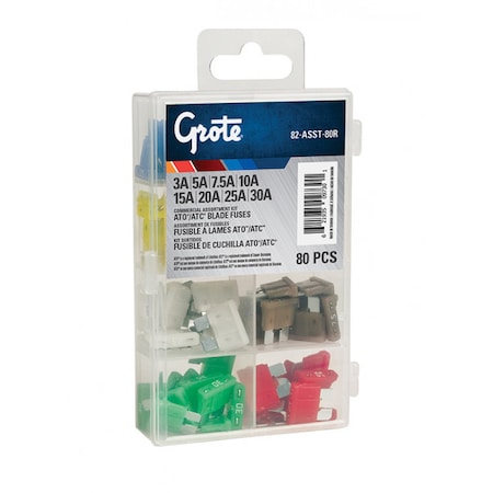 Ato Fuse Assortment, PK80 MPN:82-ASST-80R