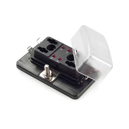Led Fuse Panel, Min/Atm, 4 Slot and Cover MPN:82-BLM-I-304