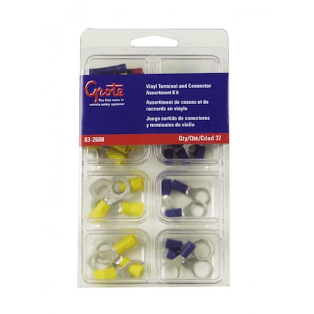 Pvc Terminal Assortment Kit, PK37 MPN:83-2608