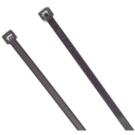 Standard Tie, Black, 14.6