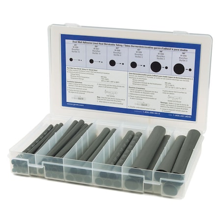 Shrink Tubing Kit, Dual Wall, PK40 MPN:83-6535