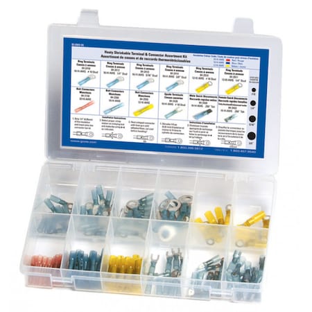 Nylon Terminal Assortment Kit, PK120 MPN:83-6538