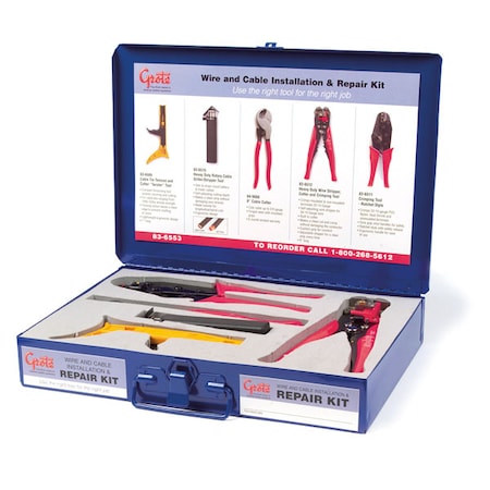 Wire/Cable Installation/Repair Tool Kit MPN:83-6553