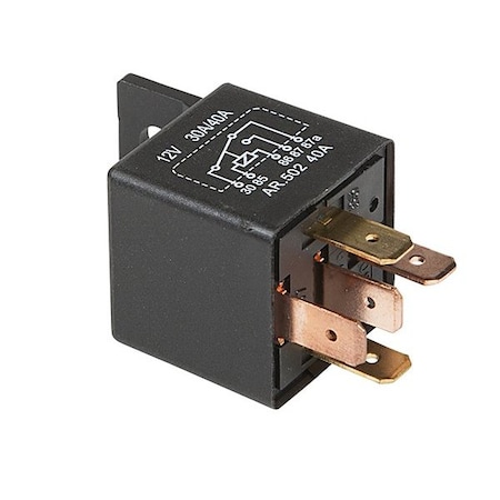 Relay, 5 Pin, 40/30A, 12V MPN:84-1076