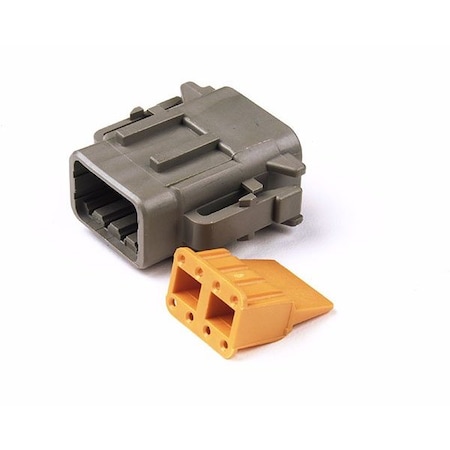 Deutsch, 8-Way Housing/Wedglock, Fema, PK4 MPN:84-2492