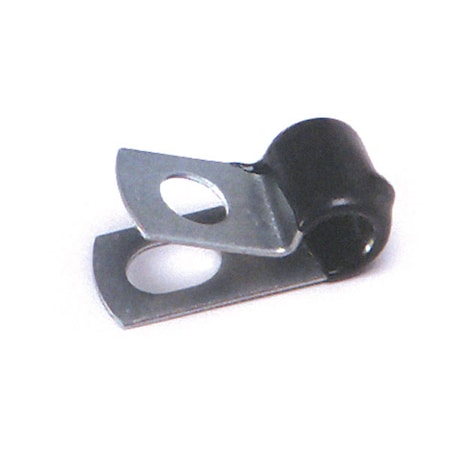 Vinyl Insul. Steel Clamps, 1/4