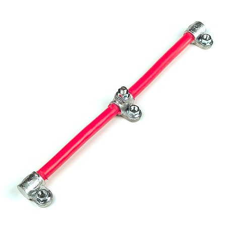Battery Jumper, 3 Lug, 2/0G, 13 5/8