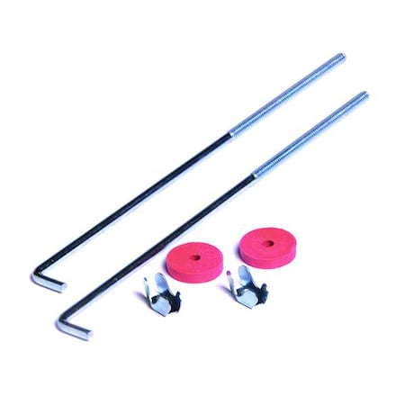 Hold Down Set J Bolt, Silver, PK2 MPN:84-9287