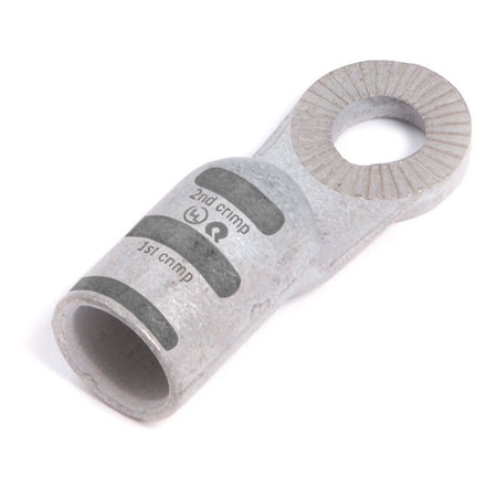 Stud Locking Terminal, 1/0 Ga, 3/8
