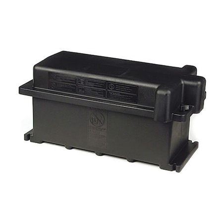 Battery Box, 8D High, Black MPN:84-9426