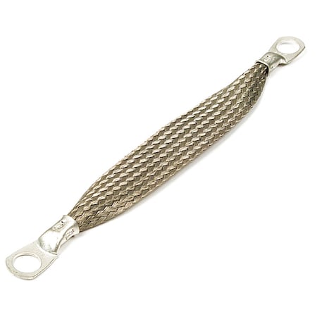 Ground Strap Braided, Silver MPN:84-9559