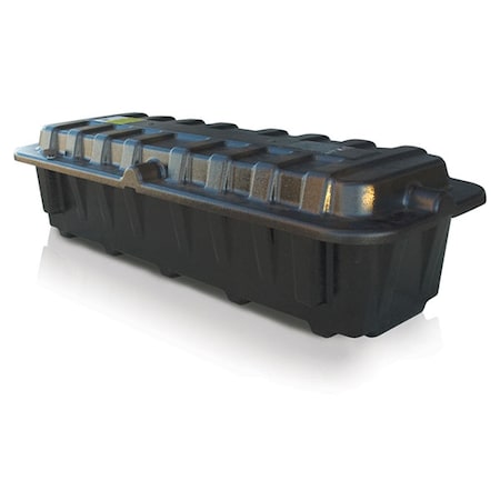 Battery Box, 8D Dual, Side-Side, Black MPN:84-9665