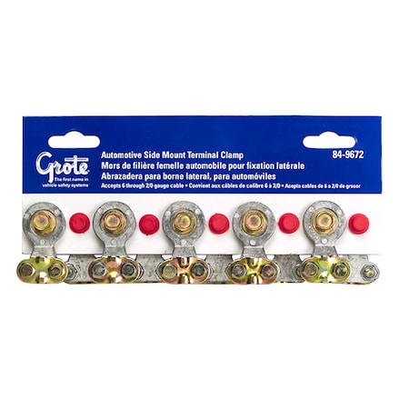 Side Terminal, 6-2/0 Ga, Card Of 10 MPN:84-9672