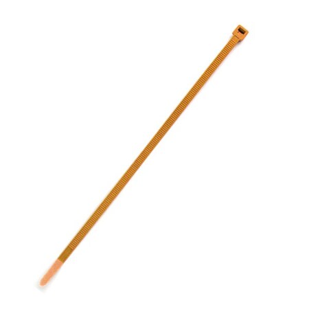 Standard Tie, Orange, 7.5