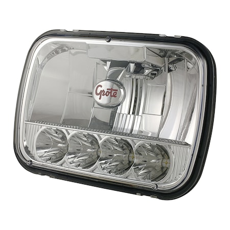 SealedBeam Headlight, 361 lm, 886 lm, Squar MPN:90951-5
