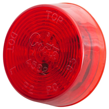 Lamp, 9 Diode, 2 In., LED, Red MPN:G3002
