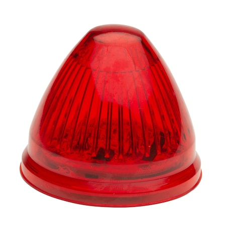 Marker Lamp, LED, Beehive, 2 In, 9 Diode, Red MPN:G3092