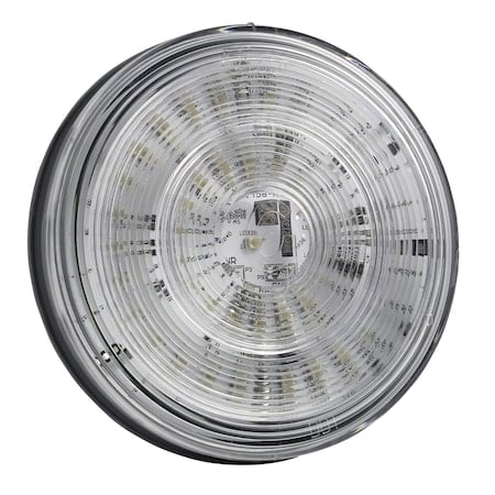 Stop/Turn/Tail Light, Round, Clear, Red MPN:G4022