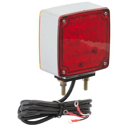 Two Sided Lamp, Side Marker, RH, Red/Yellow MPN:G5540