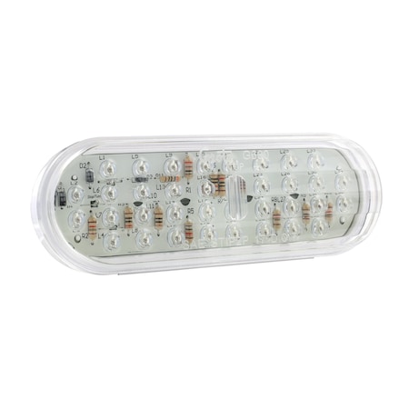 Stop/Tail/Turn Lamp, 56-Diode, LED, Red MPN:G6012