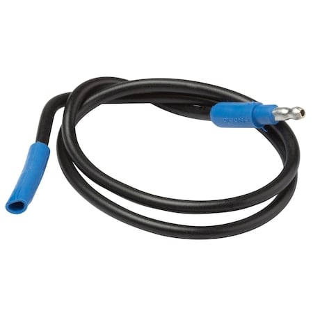 Jumper, 14 AWG Max, 2 Port, Black MPN:66170