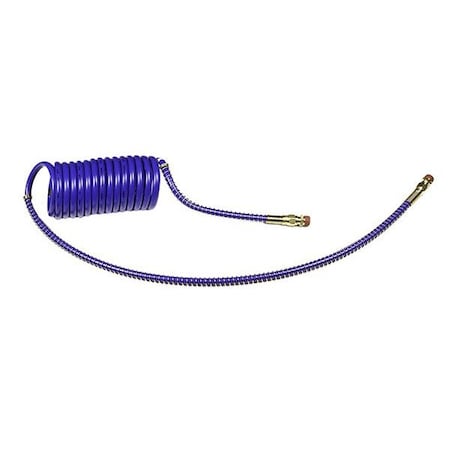 Coiled Air 15 ft., Blue Single, 12