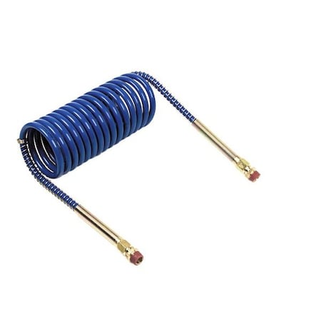 Coiled Air 20 ft. Blue Single, 12