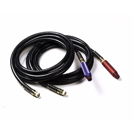 Rubber Air Hose 12 ft., Black, Red/Bl, PK2 MPN:81-0112-GRB