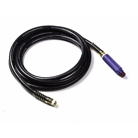 Rubber Air Hose 20 ft., Black, Blue Anodiz MPN:81-0120-GB