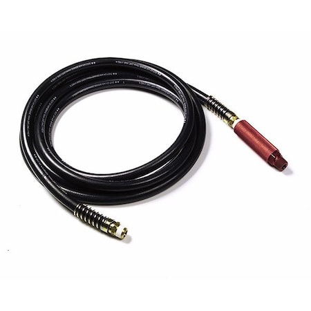 Rubber Air Hose 20 ft., Black, Red Anodize MPN:81-0120-GR