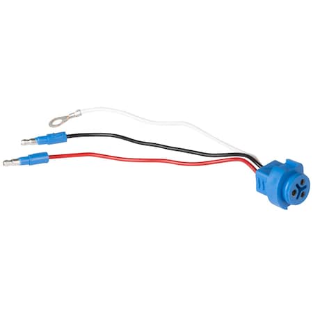 Pigtail, 3 Wire, Chassis Ground, Slim-line MPN:66841