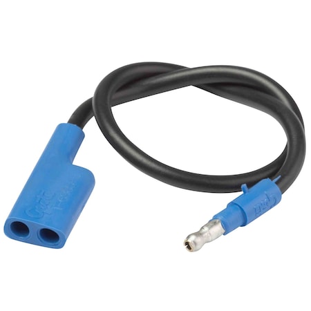 Wire Connector, 14 AWG Max, 2 Port, Black MPN:66160